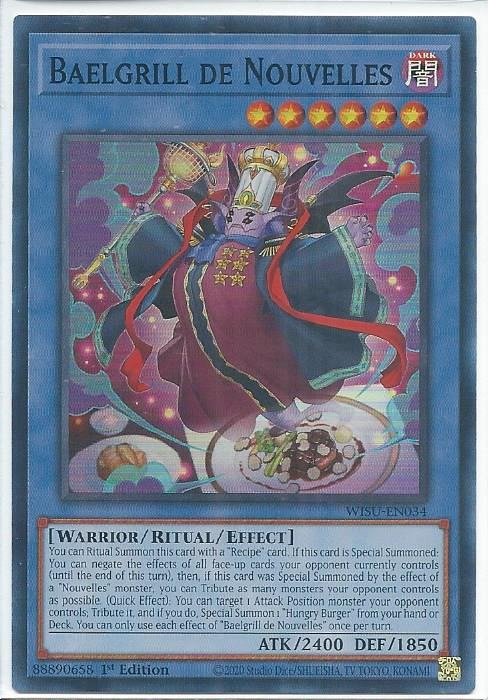WISU-EN034 Baelgrill de Nouvelles – Super Rare