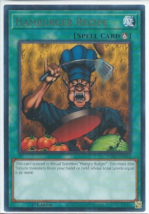 WISU-EN042 Hamburger Recipe – Rare