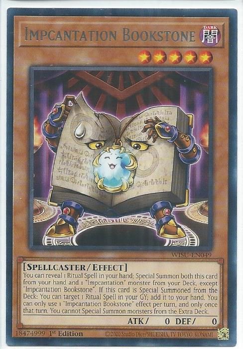 WISU-EN049 Impcantation Bookstone – Rare