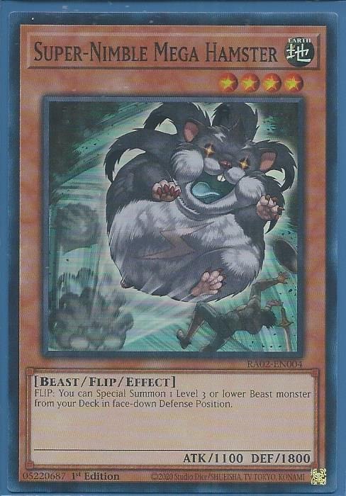 RA02-EN004 Super-Nimble Mega Hamster – Super Rare