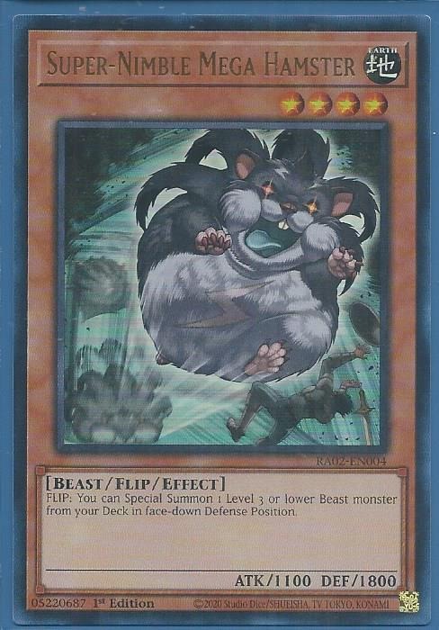 RA02-EN004 Super-Nimble Mega Hamster – Ultra Rare