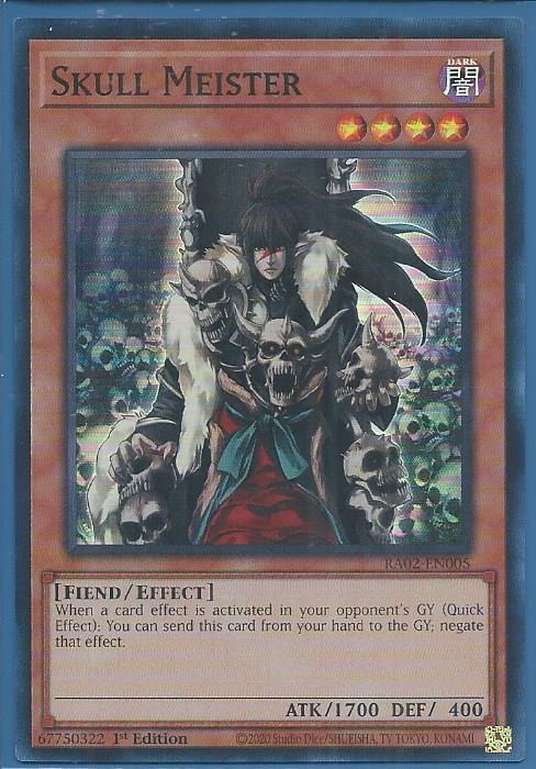 RA02-EN005 Skull Meister – Super Rare