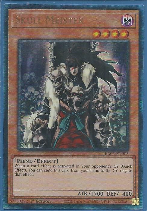 RA02-EN005 Skull Meister – Ultimate Rare