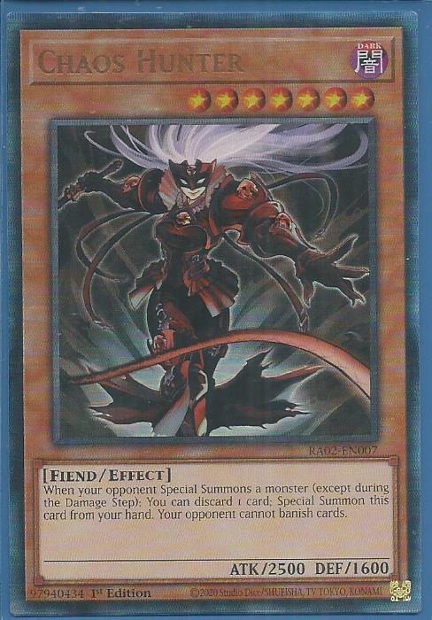 RA02-EN007 Chaos Hunter – Ultimate Rare
