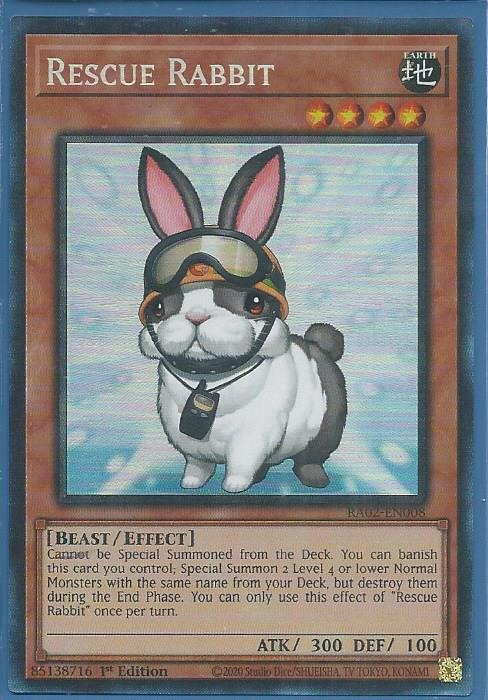 RA02-EN008 Rescue Rabbit – Collector Rare