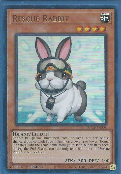 RA02-EN008 Rescue Rabbit – Ultra Rare