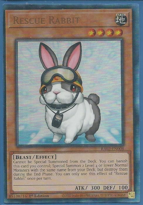 RA02-EN008 Rescue Rabbit – Ultimate Rare