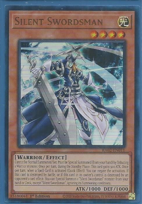 RA02-EN011 Silent Swordsman – Ultra Rare
