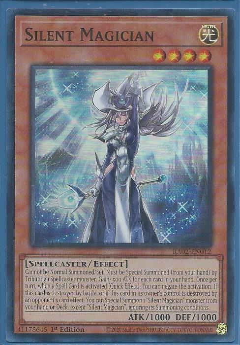 RA02-EN012 Silent Magician – Super Rare