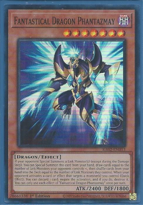 RA02-EN013 Fantastic Dragon Phantazmay – Super Rare