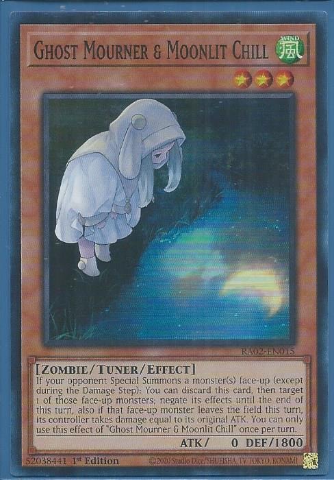 RA02-EN015 Ghost Mourner & Moonlit Chill – Super Rare