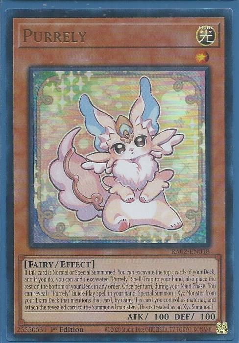 RA02-EN018 Purrely – Ultra Rare