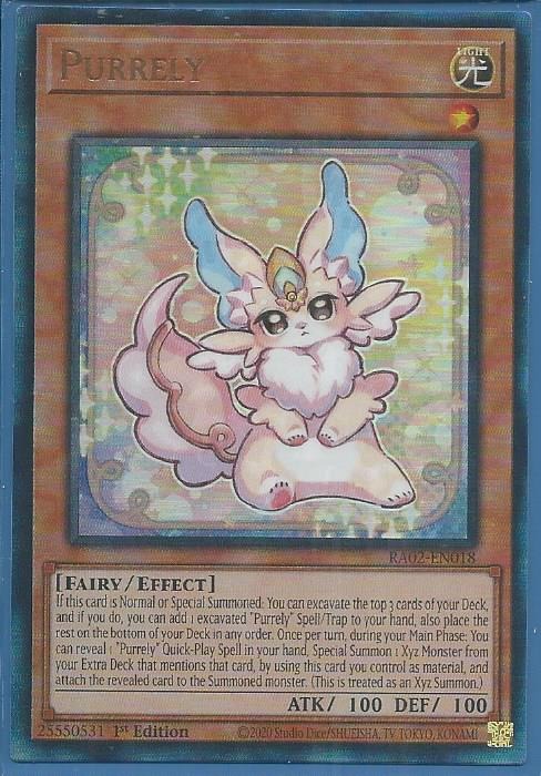 RA02-EN018 Purrely – Ultimate Rare