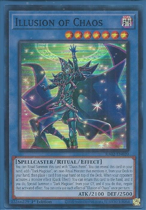 RA02-EN020 Illusion of Chaos – Super Rare