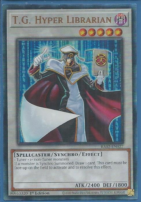 RA02-EN027 TG Hyper Librarian – Ultimate Rare