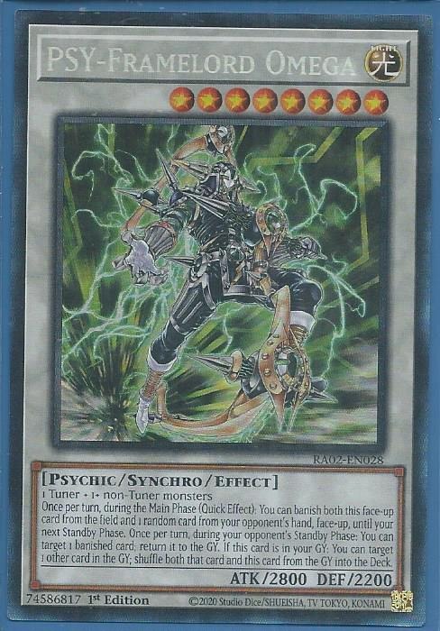 RA02-EN028 PSY-Framelord Omega – Collector Rare