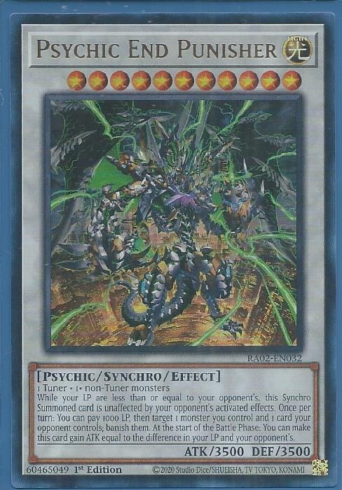 RA02-EN032U Psychic End Punisher – Ultra Rare