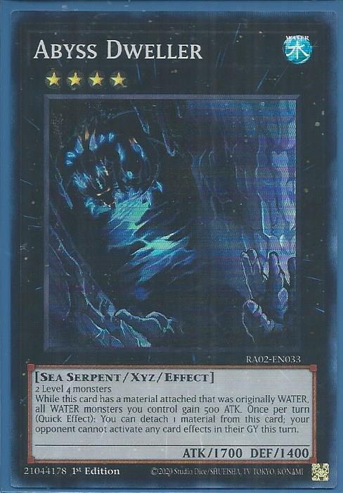 RA02-EN033 Abyss Dweller – Super Rare
