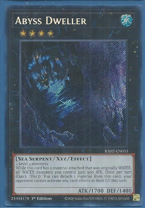 RA02-EN033 Abyss Dweller – Secret Rare