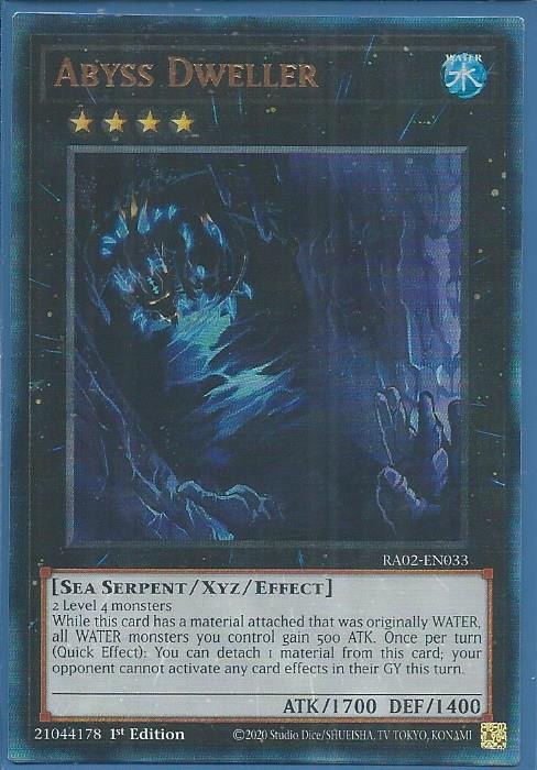 RA02-EN033 Abyss Dweller – Ultimate Rare