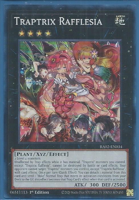 RA02-EN034 Traptrix Rafflesia – Super Rare