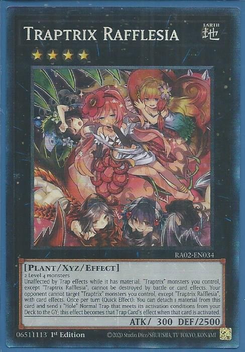 RA02-EN034 Traptrix Rafflesia – Collector Rare