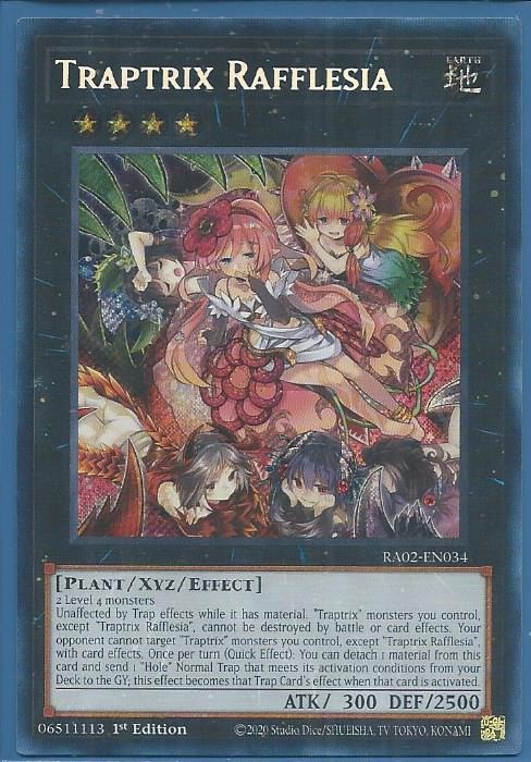 RA02-EN034 Traptrix Rafflesia – Secret Rare