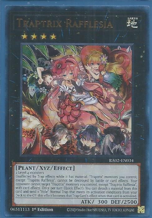 RA02-EN034 Traptrix Rafflesia – Ultra Rare