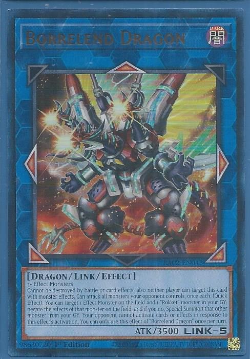 RA02-EN043U Borrelend Dragon – Ultra Rare