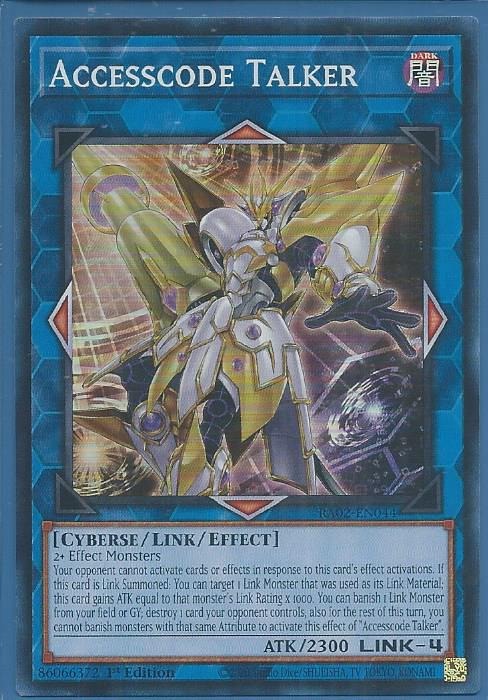 RA02-EN044 Accesscode Talker – Super Rare