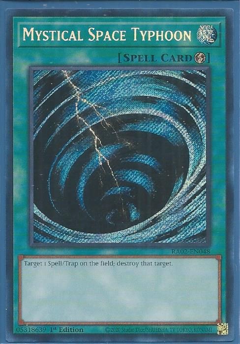RA02-EN048 Mystical Space Typhoon – Secret Rare