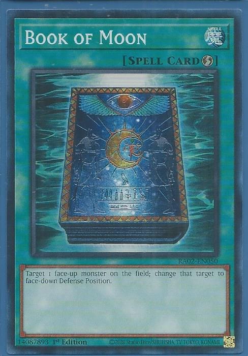 RA02-EN050 Book of Moon – Super Rare