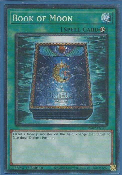 RA02-EN050 Book of Moon – Collector Rare