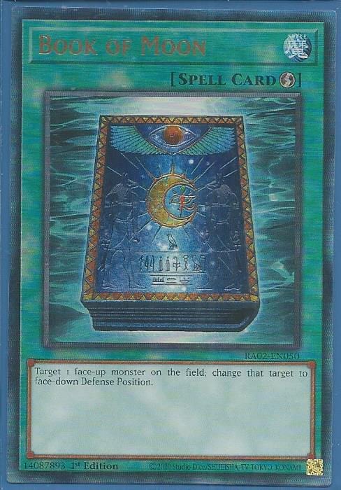 RA02-EN050 Book of Moon – Ultimate Rare