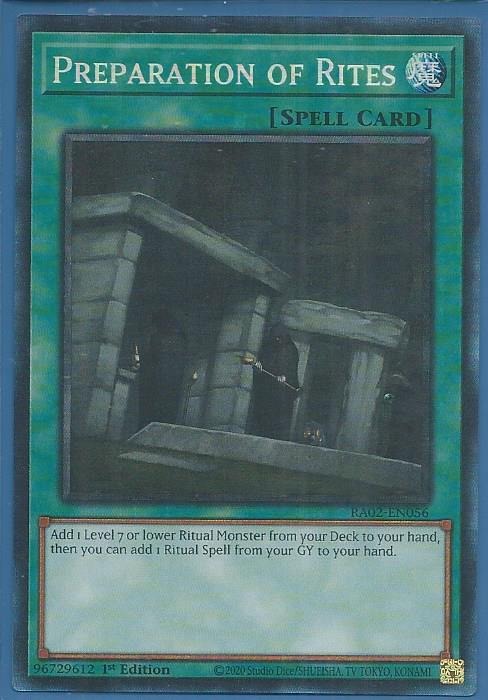 RA02-EN056 Preparation of Rites – Collector Rare