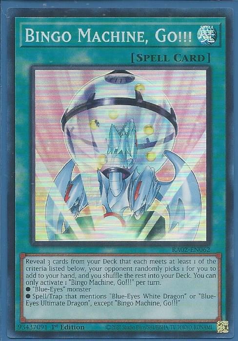 RA02-EN062 Bingo Machine, Go – Super Rare