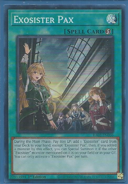 RA02-EN066 Exosister Pax – Super Rare