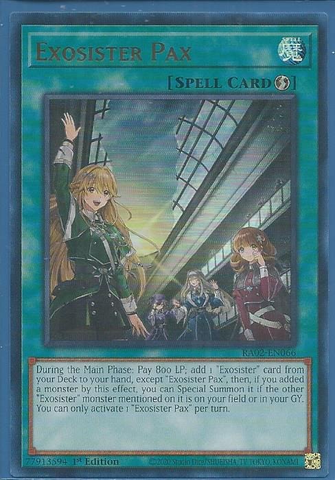 RA02-EN066 Exosister Pax – Ultra Rare