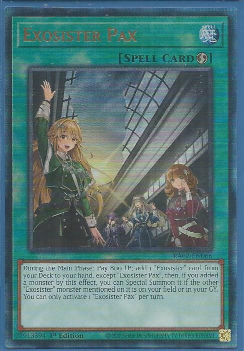 RA02-EN066 Exosister Pax – Ultimate Rare