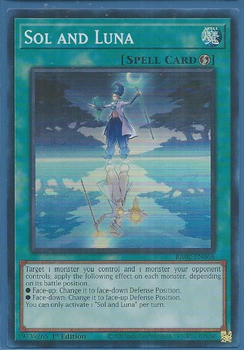 RA02-EN068 Sol and Luna – Super Rare