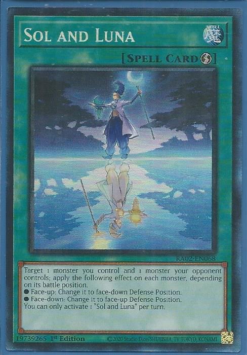 RA02-EN068 Sol and Luna – Collector Rare