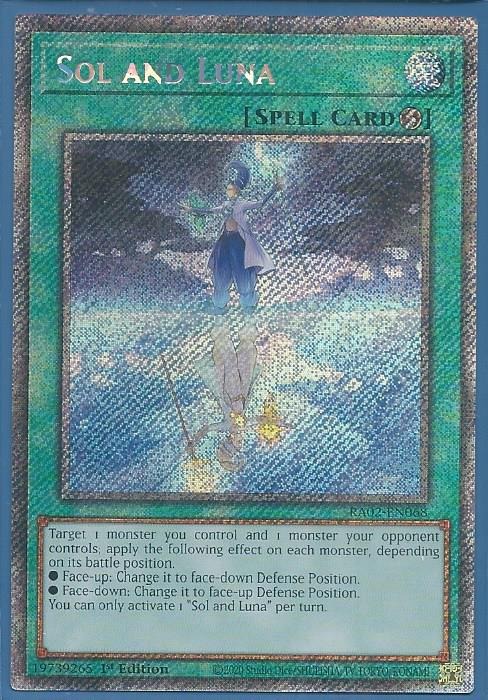 RA02-EN068 Sol and Luna – Platinum Secret Rare