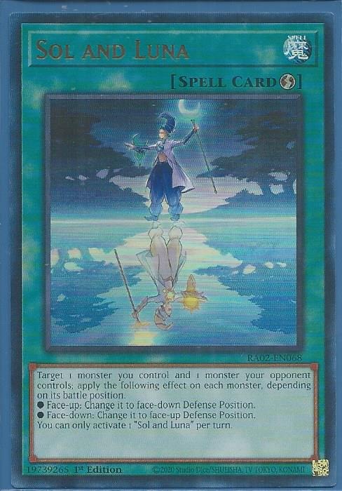 RA02-EN068 Sol and Luna – Ultra Rare