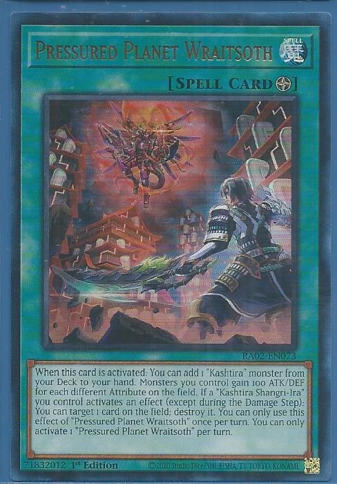 RA02-EN073 Pressured Planet Wraitsoth – Ultra Rare