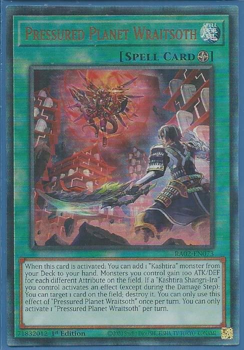RA02-EN073 Pressured Planet Wraitsoth – Ultimate Rare