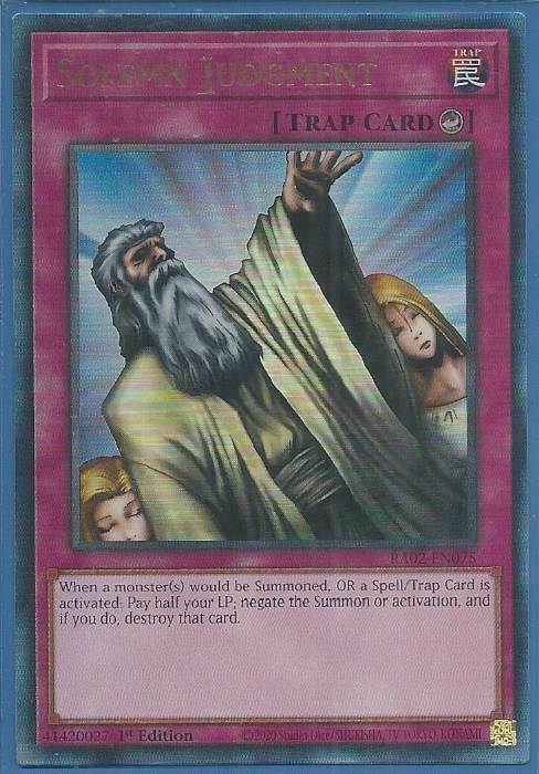 RA02-EN075 Solemn Judgment – Ultimate Rare
