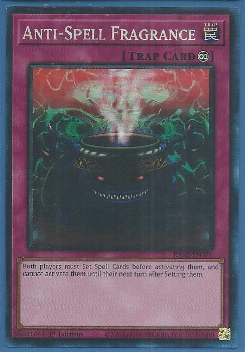 RA02-EN076 Anti-Spell Fragrance – Collector Rare