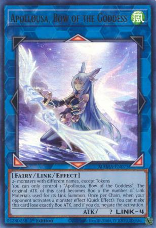 kaka MAMA-EN075 - Apollousa, Bow of the Goddess (alternate art) - Ultra Rare 1st Edition