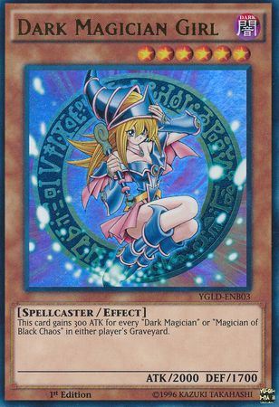 phx YGLD-ENB03 - Dark Magician Girl - Ultra Rare