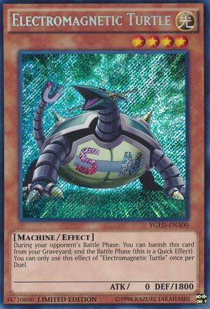 phx YGLD-ENA00 - Electromagnetic Turtle - Secret Rare Limited Edition